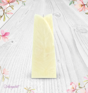 Svíčka Dvojitý oblouk – Champagne / Šampaňské a pomelo / Květinka